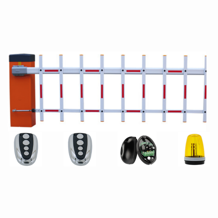 Remco Çitli Otomatik Bariyer 4 6mt Kit Paket, Remco Çitli Bariyer Kit, Remco 6 Metre Bariyer Seti