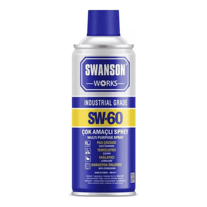 Swanson Works SW-60 Pas Sökücü Yağlayıcı Sprey