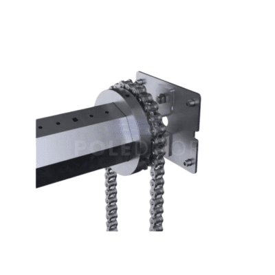 Giyotin Cam Zincir Dişli Kasnak – 70 Mm Sekizgen Boru Uyumlu 2 Giyotin Cam Zincir Dişli Kasnak